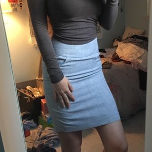 ✨Gray Pencil Skirt